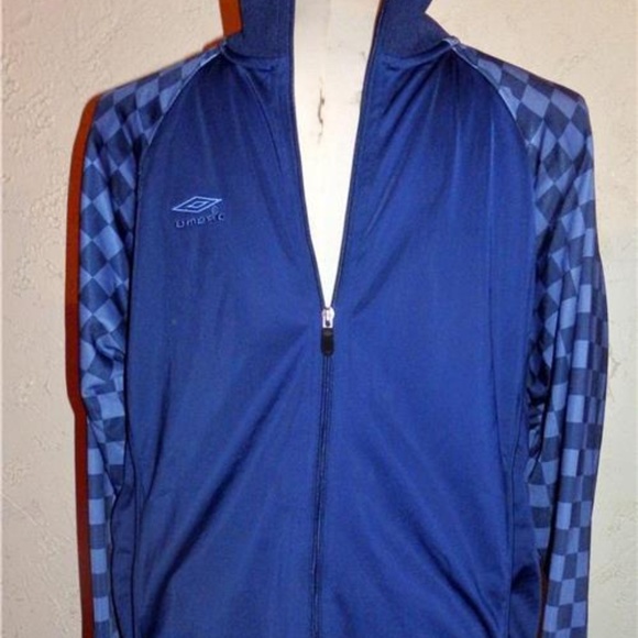 Umbro NWT Men's Navy Lightweight Sport Jacket - Picture 2 of 6